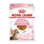 Royal Canin Sterilised Kitten Chunks in Gravy, 85g