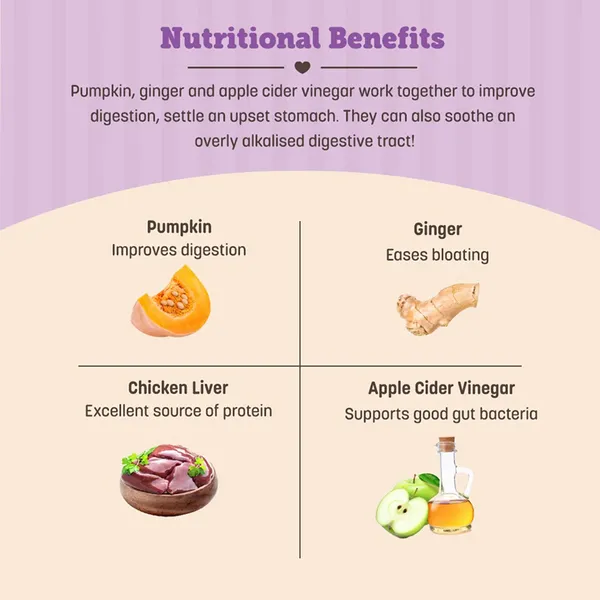 HUFT Nutri Treats For Dogs - Digestive Health - 150g - Image 2