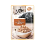Sheba® Adult Rich Premium Wet Cat Food, Fish with Sasami (35g)