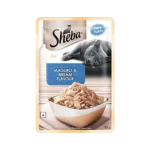 Sheba® Adult Rich Premium Wet Cat Food, Fish Mix (Maguro & Bream) (35g)