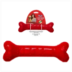 Drools Teething Toy For Puppy/Dogs - Rubber Chew Bone, Large