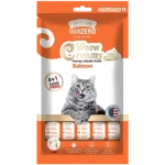 Grain Zero Salmon Creamy Lickable Treats For Cats & Kittens, 75g (15g x 4 sachets + 15g free)
