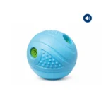 Dokitti Squeaky Rubber Dog Ball – Interactive Bouncy Chew & Fetch Toy