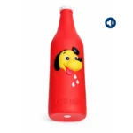 Printed Beer Bottle Toy with Squeaker