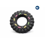 Tire with Bone Print with Squeaker