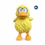 Yellow Chicken Toy with Squeaker