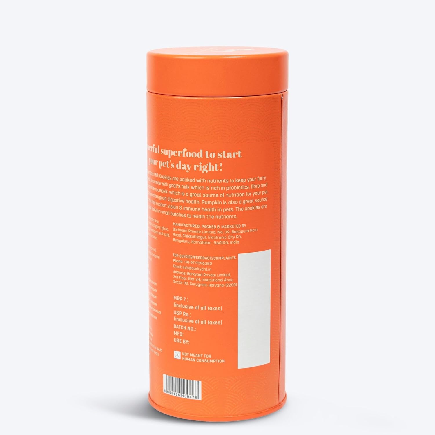 HUFT Goat Milk Dog Cookies - Pumpkin - Image 5