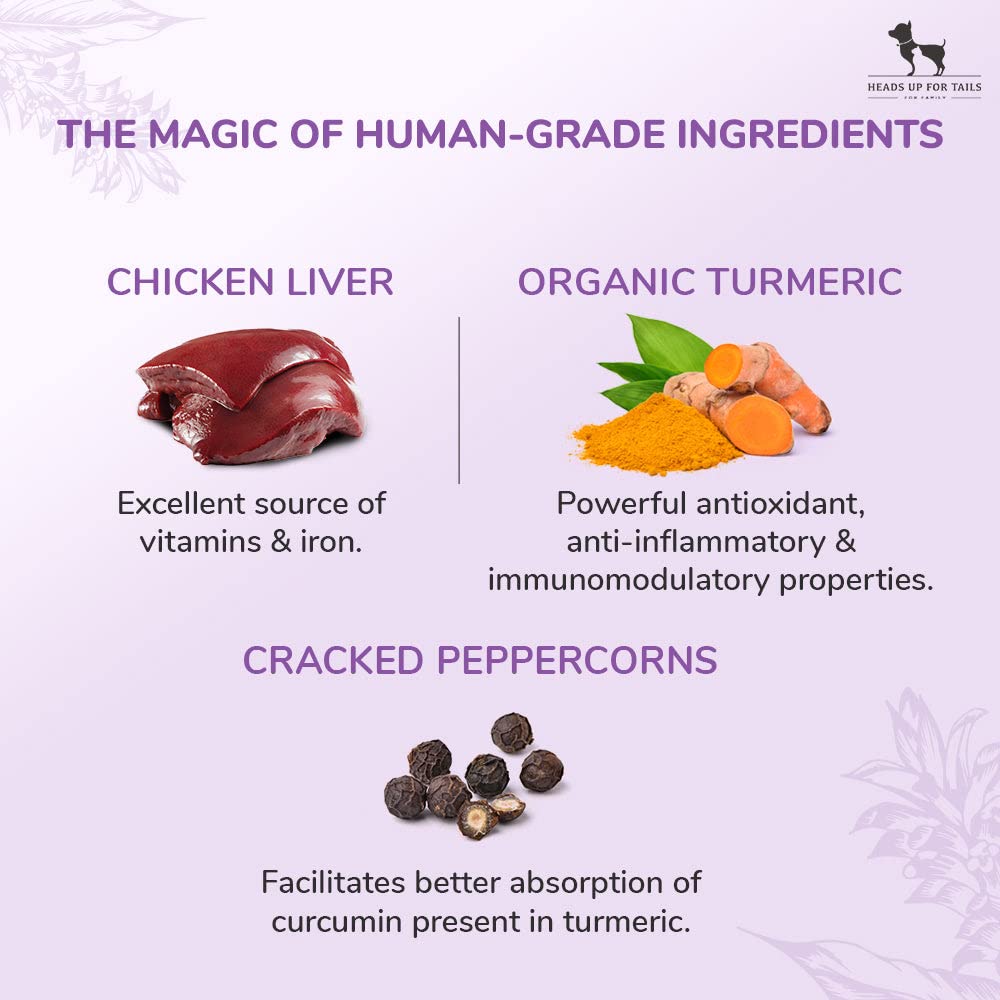 Sara's Doggie Treats Chicken Liver Jerky with Turmeric - Image 2