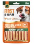 First Bark Chicken & Cod Sandwich Dog Treats