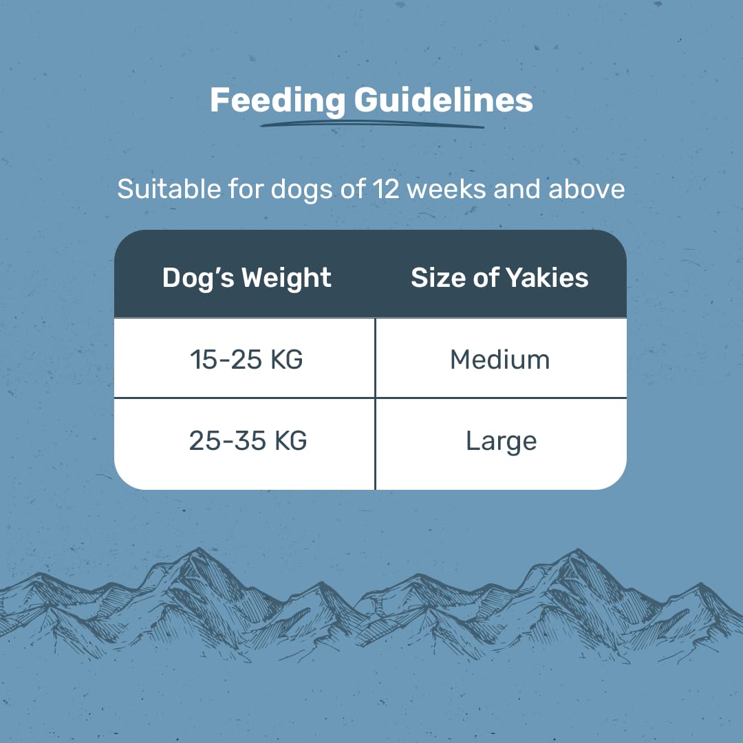 HUFT Yakies Vegetarian Natural Chew Bone - Apple - Image 4