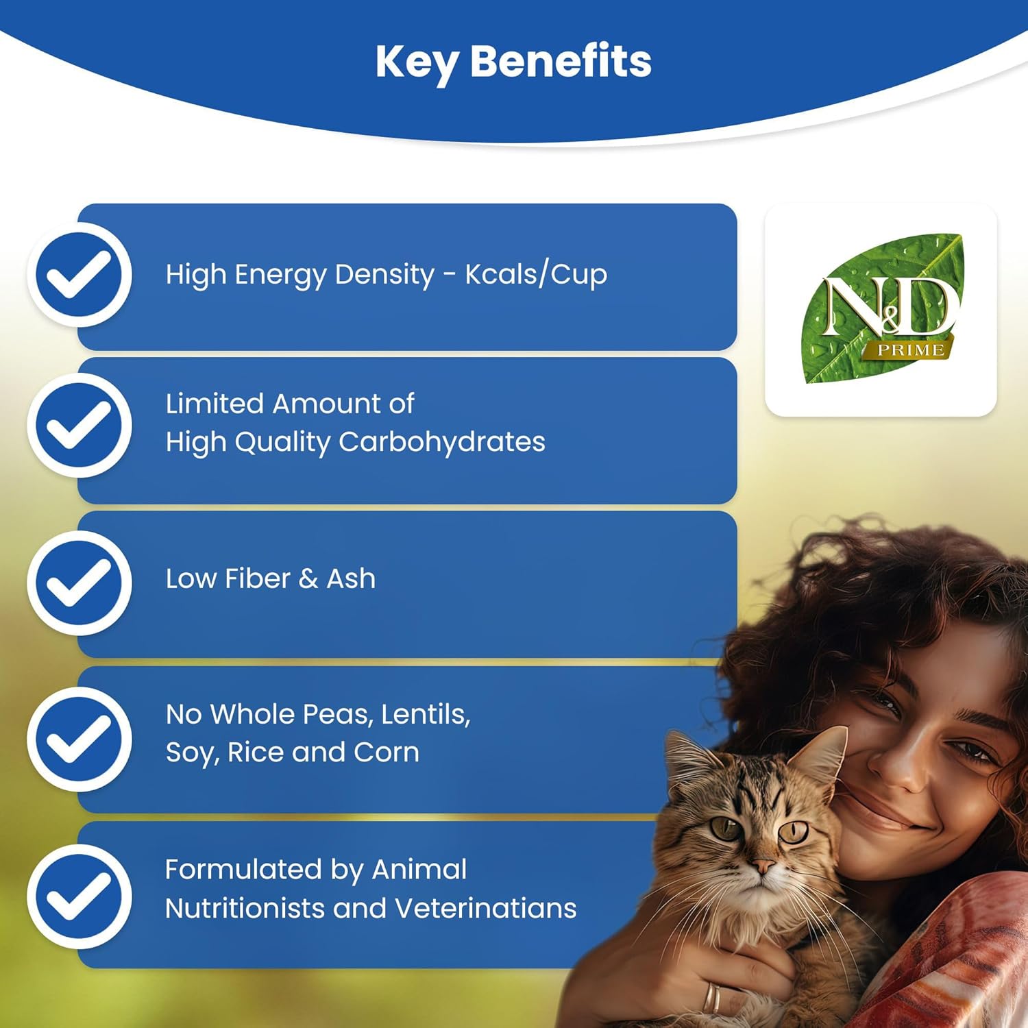 Farmina N&D Prime Chicken & Pomegranate Adult Neutered Cat Dry Food - Image 3