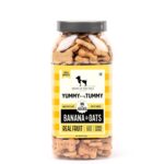 HUFT Yummy In My Tummy Banana & Oats Gluten-Free Dog Biscuits