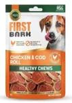 First Bark Chicken Cod Roll Dog Treats
