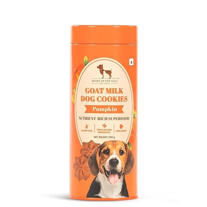 HUFT Goat Milk Dog Cookies - Pumpkin