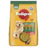 PEDIGREE® Balanced and Vegetarian Dog Food for Adult and Puppy - 1 kg