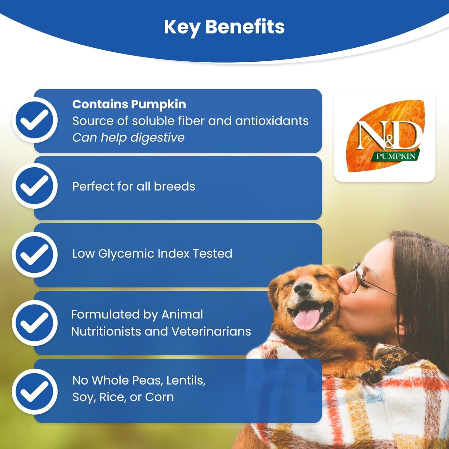 Farmina N&D Pumpkin Chicken & Pomegranate Grain Free All Breed Dry Puppy Food - Puppy Starter - Image 3