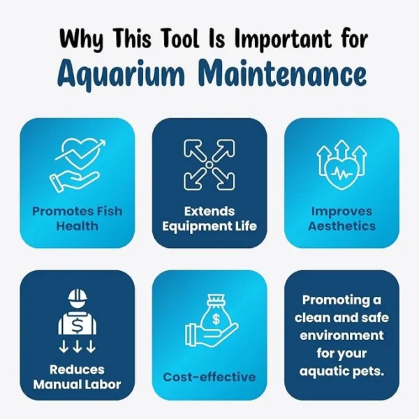 Buraq 5 In 1 Aquarium Cleaning Set 6