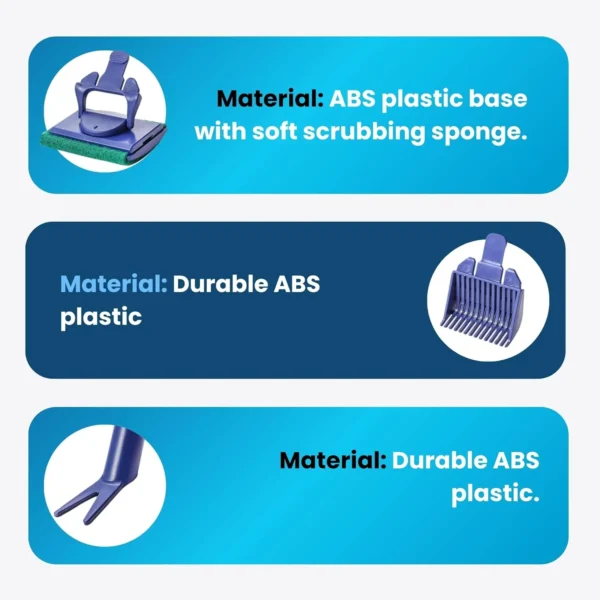 Buraq 5 In 1 Aquarium Cleaning Set 7