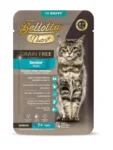 Bellotta Nutri+ Senior Chicken With Whitefish Topping Cranberry Cat Gravy Pouch - 65g