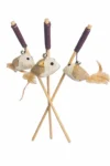 CAT TEASING STICK- RAT