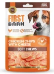 First Bark : Chicken Chips with Cheese - Soft Chews Dog Treats