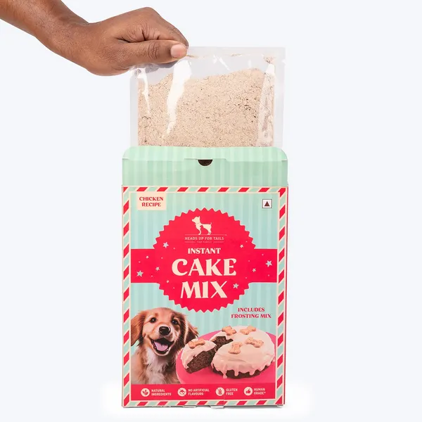 HUFT Gluten Free Instant Chicken Cake Frosting Mix Dog Treats - Image 2