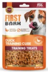 First Bark Duck Training Cubes Jerky Dog Treat