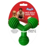Drools Non-Toxic Rubber Trio Bolt Toy for Dogs