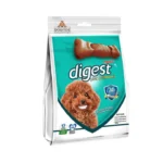 Gnawlers Digest More Plus Prebiotics, Dental Chew Bone for Dogs