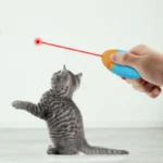 Fish-Shaped Laser Toy for Cats