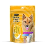 Goodies Spiral Twist Sticks Milk & Cheese Flavour Dog Treat - 450g
