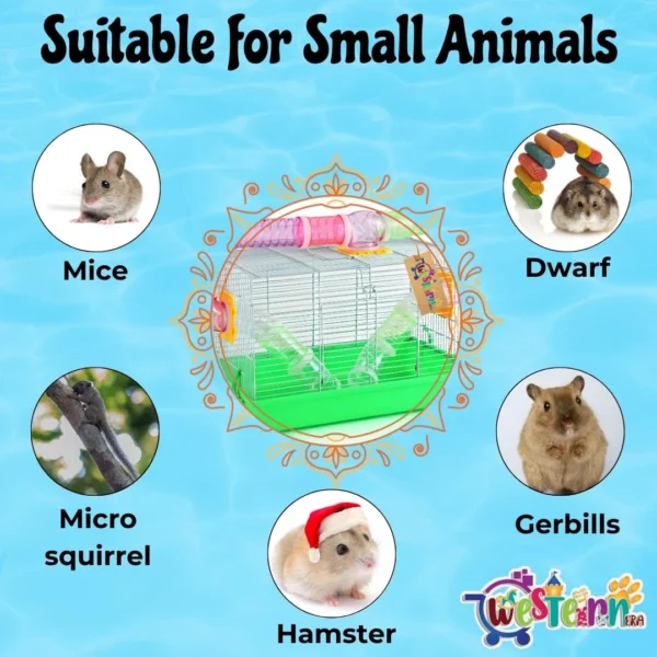 Western Era Hamster Cage Tunnel 1 Floor 8