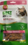 First Meow Treats For Cats - Salmon Dice Fish Tenders - 40g