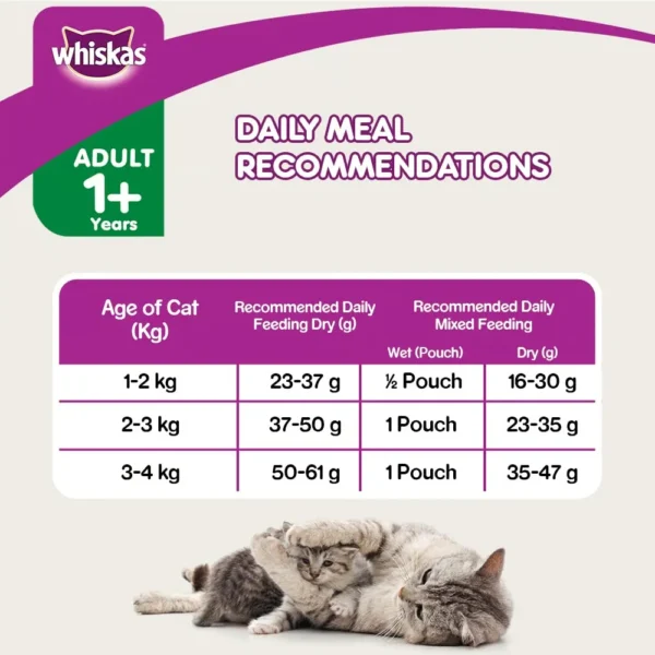 Whiskas adult dry cat food tuna 4
