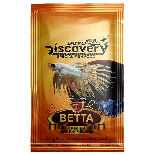 Taiyo Pluss Discovery Betta fish food Pouch