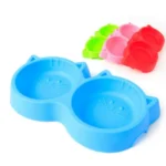 CAT FACE DUAL BOWL