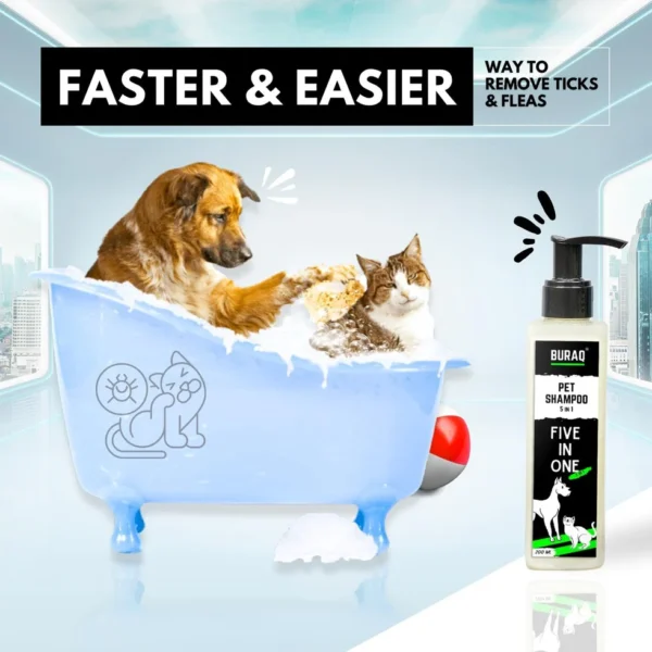 Buraq Pet shampoo 5-in-1 200 ml 3