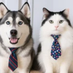 Cat & Dog Tie