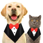 DOG TUXEDO BANDANA