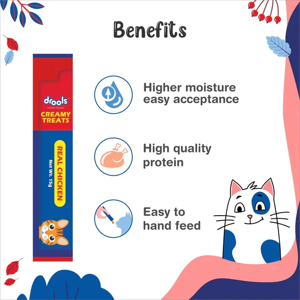 Drools Real Chicken Creamy Cat Treats - Image 3