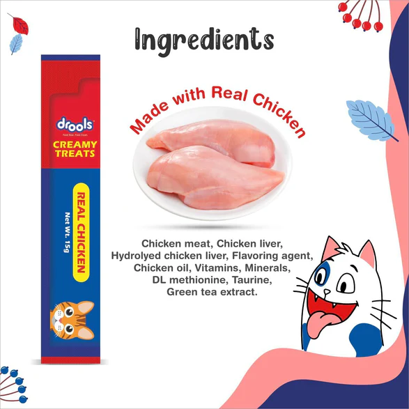 Drools Real Chicken Creamy Cat Treats - Image 4