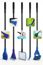 Buraq 5 In 1 Aquarium Cleaning Set