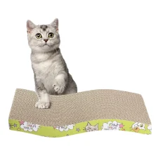 Cat Scratch Pad Eco-Friendly Corrugated Cardboard Scratcher