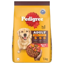 Pedigree meat and rice dry dog food
