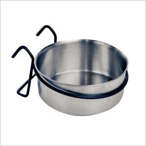 Stainless-Steel-Pet-Cage-Coop-Cup