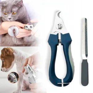 buraq-pets-proffesional-2-in-1-dog-nail-cutter-with-nail-filer-flea-comb-claw-grooming-tool-set-for-small-medium-and-large-dogs-puppies-cats-kittens-nail-cutter-885433