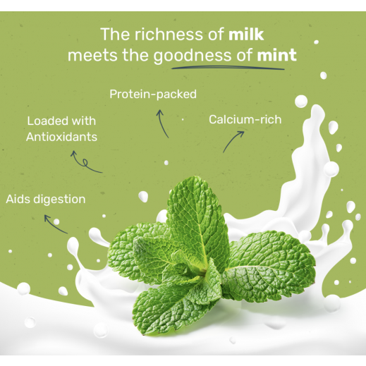 HUFT Yakies Vegetarian Natural Chew Bone - Mint - Image 2