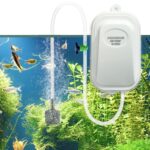 Super Silent Aquarium Air Pump – Single Outlet, Long-Lasting