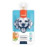 Wanpy Tasty Meat Paste Chicken Carrot & Pea for Dog 90g